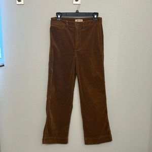 Madewell Corduroys- Slim Emmet Full-Length